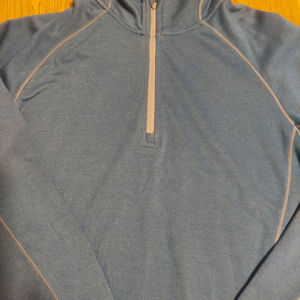 Slazenger Blue Golf Quarter-Zip Pullover